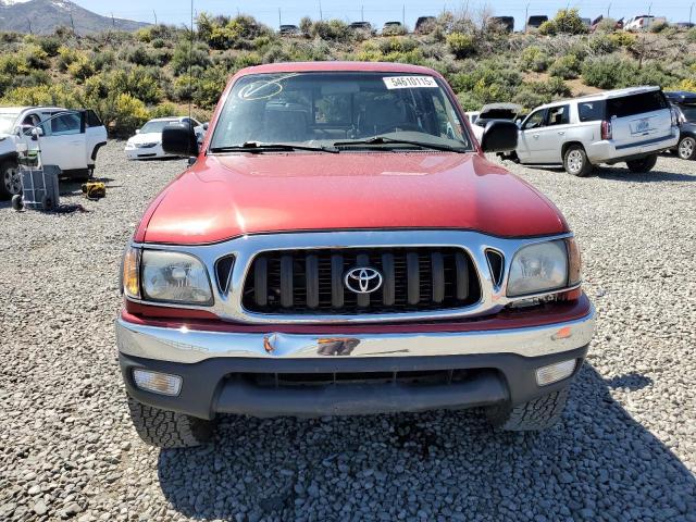 5TEGN92N01Z778460 - 2001 TOYOTA TACOMA DOUBLE CAB PRERUNNER RED photo 5