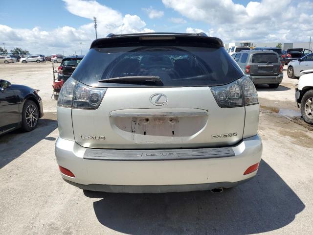 JTJHA31U540024588 - 2004 LEXUS RX 350 330 SILVER photo 6