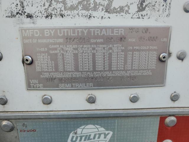 1UYVS2344FM408806 - 2015 UTILITY TRAILER WHITE photo 10