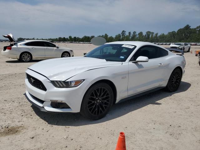 1FA6P8CF8H5343955 - 2017 FORD MUSTANG GT WHITE photo 1