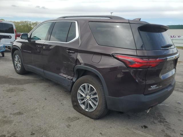 1GNEVHKW3PJ227279 - 2023 CHEVROLET TRAVERSE LT BROWN photo 2