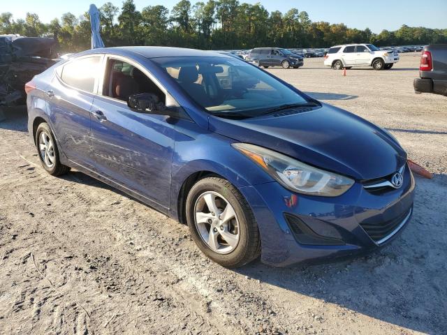 5NPDH4AE9FH548277 - 2015 HYUNDAI ELANTRA SE BLUE photo 4