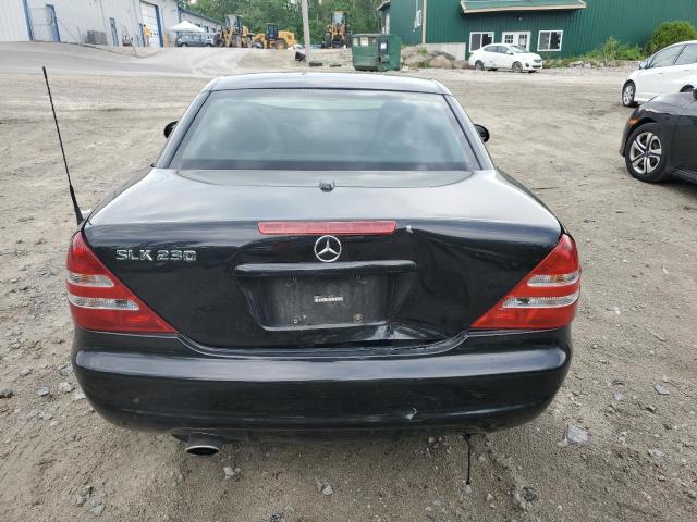 WDBKK49F01F193152 - 2001 MERCEDES-BENZ SLK 230 KOMPRESSOR BLACK photo 6