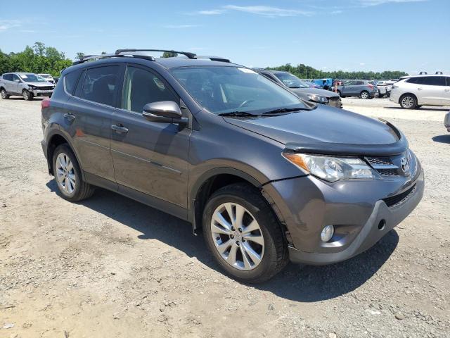 JTMYFREVXFJ057299 - 2015 TOYOTA RAV4 LIMITED GRAY photo 4