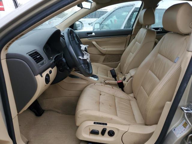 3VWDF71K06M778603 - 2006 VOLKSWAGEN JETTA 2.5L LEATHER GOLD photo 7