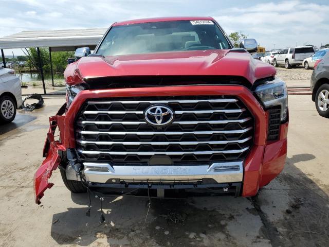 5TFVC5DB4PX035969 - 2023 TOYOTA TUNDRA CREWMAX CAPSTONE RED photo 5