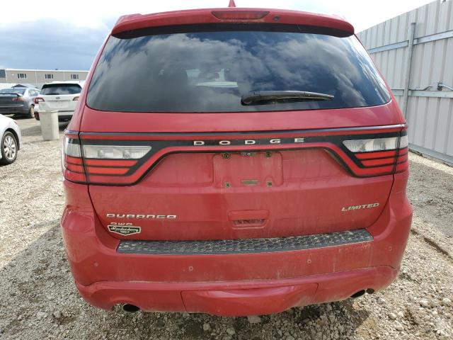 1C4RDJDG3EC972786 - 2014 DODGE DURANGO LIMITED RED photo 6