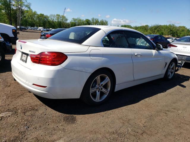 WBA3V7C5XEJ872666 - 2014 BMW 428 I SULEV WHITE photo 3