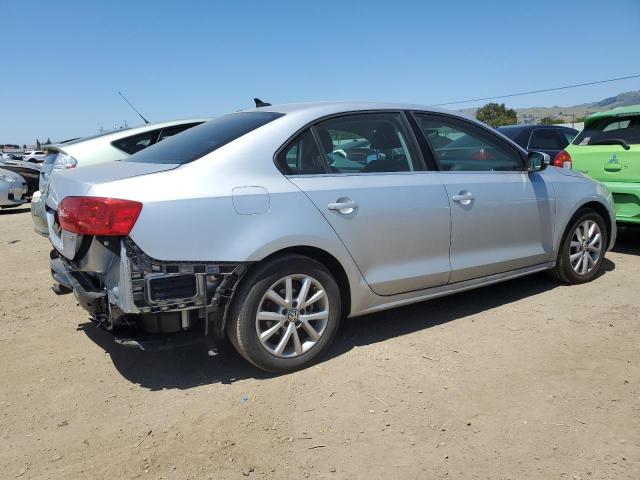 3VWD17AJ7EM314454 - 2014 VOLKSWAGEN JETTA SE SILVER photo 3