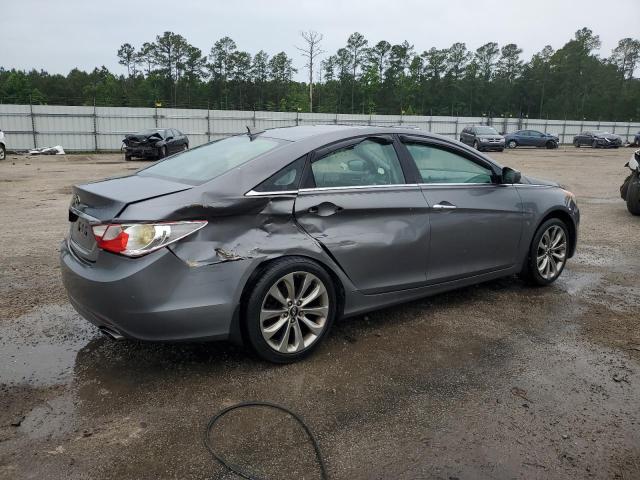 5NPEC4AC6BH168034 - 2011 HYUNDAI SONATA SE GRAY photo 3