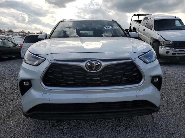 5TDGZRBH4NS197657 - 2022 TOYOTA HIGHLANDER XLE WHITE photo 5