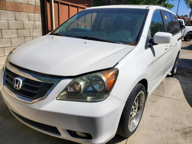 5FNRL3H69AB103624 - 2010 HONDA ODYSSEY EXL WHITE photo 2