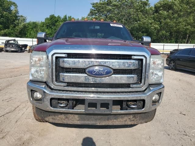 1FT7W2BT3FEC52577 - 2015 FORD F250 SUPER DUTY RED photo 5