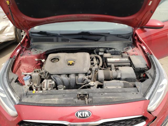 3KPF34AD4KE064806 - 2019 KIA FORTE GT LINE RED photo 11