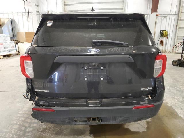 1FM5K8AB1MGC42108 - 2021 FORD EXPLORER POLICE INTERCEPTOR Қара фото 6