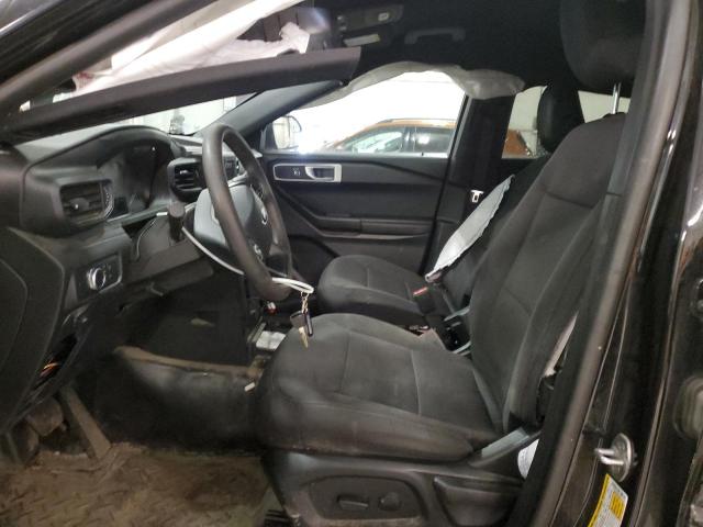 1FM5K8AB1MGC42108 - 2021 FORD EXPLORER POLICE INTERCEPTOR Қара фото 7