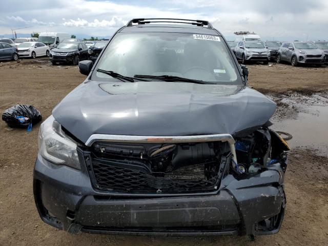 JF2SJGXC9GH513355 - 2016 SUBARU FORESTER 2.0XT TOURING GRAY photo 5