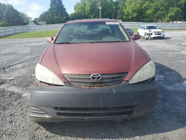 4T1BE32K92U075331 - 2002 TOYOTA CAMRY LE MAROON photo 5