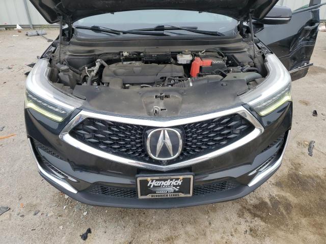 5J8TC1H7XKL018617 - 2019 ACURA RDX ADVANCE BLACK photo 12
