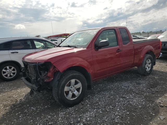1N6AD0CW9BC421657 - 2011 NISSAN FRONTIER SV BURGUNDY photo 1