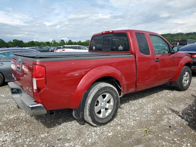 1N6AD0CW9BC421657 - 2011 NISSAN FRONTIER SV BURGUNDY photo 3