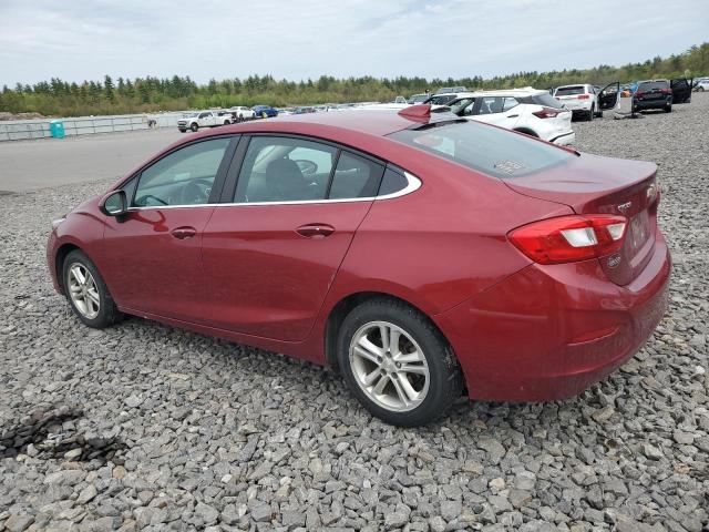 1G1BE5SM5H7222018 - 2017 CHEVROLET CRUZE LT MAROON photo 2