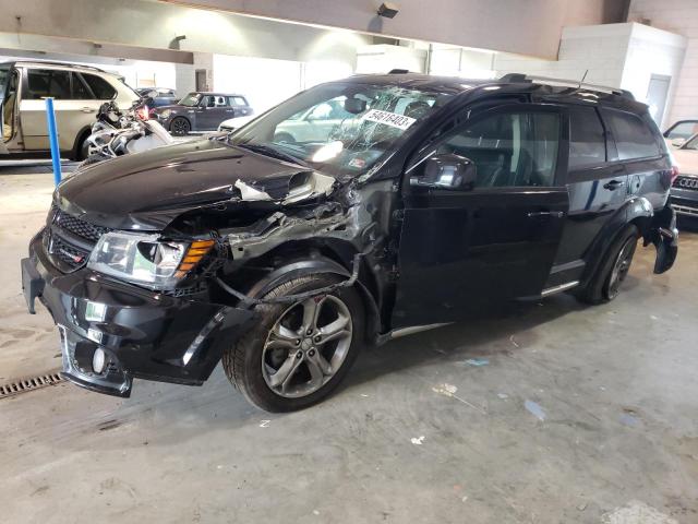 3C4PDDGG1HT575204 - 2017 DODGE JOURNEY CROSSROAD BLACK photo 1