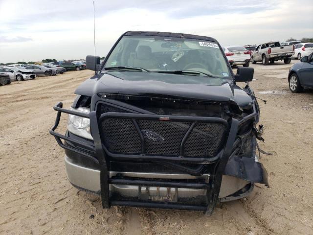 1FTRX12W16NA76817 - 2006 FORD F150 BLACK photo 5