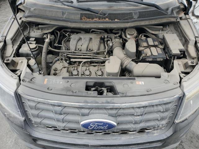 1FM5K8AR9HGD93023 - 2017 FORD EXPLORER POLICE INTERCEPTOR 双色 照片 11