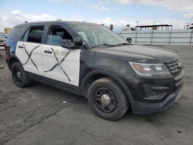 1FM5K8AR9HGD93023 - 2017 FORD EXPLORER POLICE INTERCEPTOR 双色 照片 4