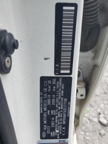 3KPFK4A7XJE177106 - 2018 KIA FORTE LX Ağ foto 13
