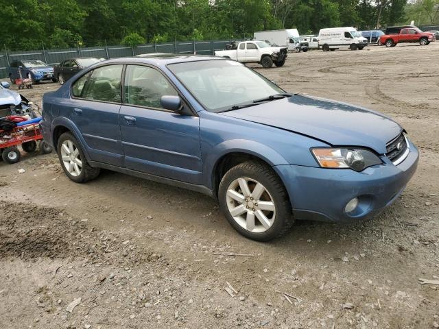 4S4BL62C077209584 - 2007 SUBARU LEGACY OUTBACK 2.5I LIMITED BLUE photo 4