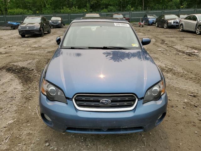 4S4BL62C077209584 - 2007 SUBARU LEGACY OUTBACK 2.5I LIMITED BLUE photo 5