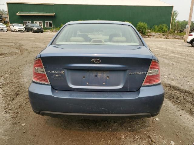 4S4BL62C077209584 - 2007 SUBARU LEGACY OUTBACK 2.5I LIMITED BLUE photo 6