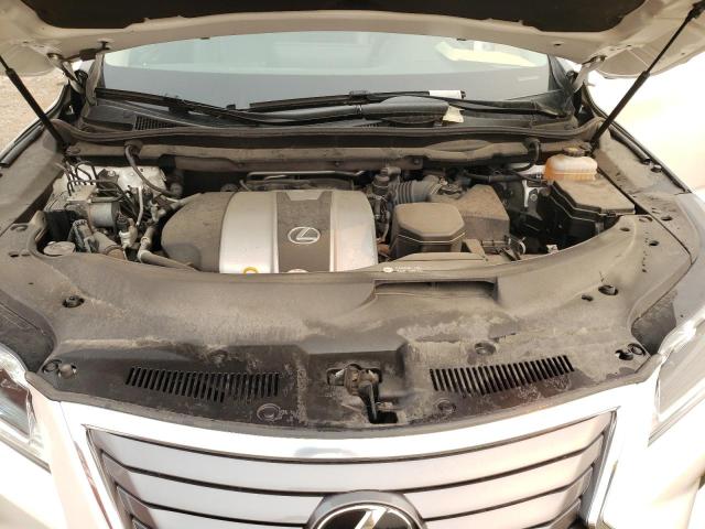 JTJDZKCA7J2012821 - 2018 LEXUS RX 350 L WHITE photo 12