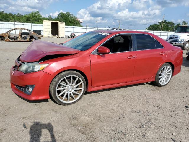 4T1BF1FK2DU662338 - 2013 TOYOTA CAMRY L RED photo 1