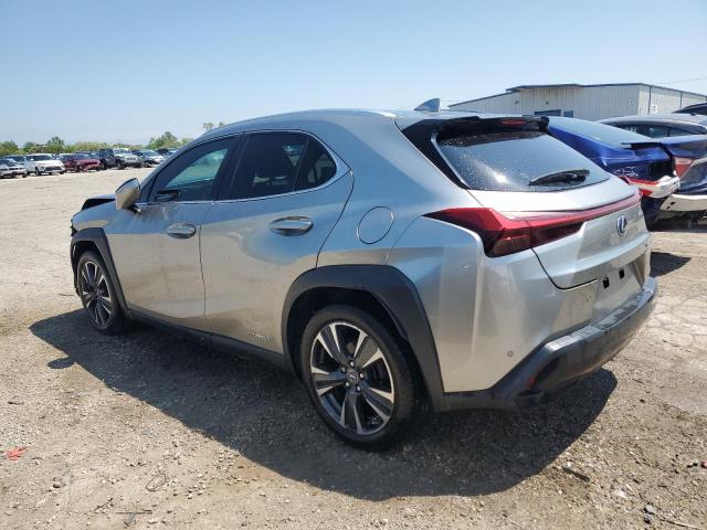 JTHU9JBH2K2002693 - 2019 LEXUS UX 250H SILVER photo 2