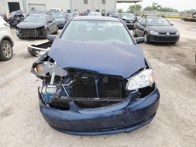 1NXBR32E18Z023828 - 2008 TOYOTA COROLLA CE BLUE photo 5