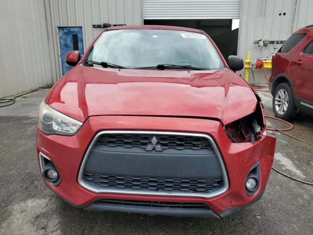 4A4AP3AW6FE035747 - 2015 MITSUBISHI OUTLANDER ES RED photo 5