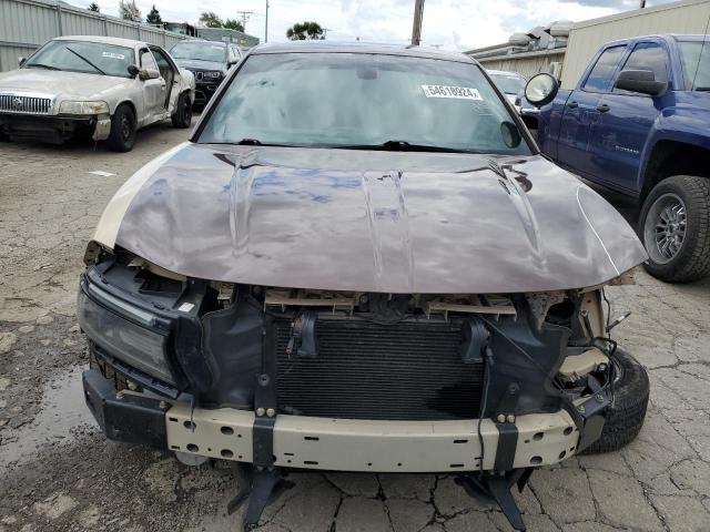2C3CDXKT3JH330122 - 2018 DODGE CHARGER POLICE BROWN photo 5