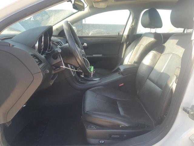1G1ZG5E7XCF122655 - 2012 CHEVROLET MALIBU LTZ WHITE photo 7
