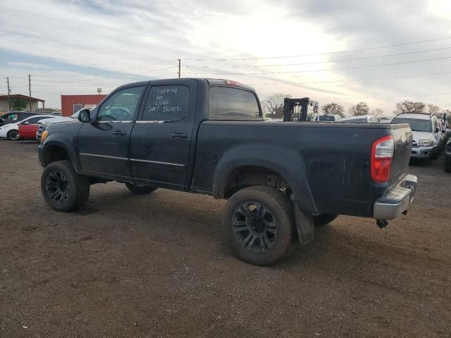 5TBDT44116S506258 - 2006 TOYOTA TUNDRA DOUBLE CAB SR5 BLACK photo 2