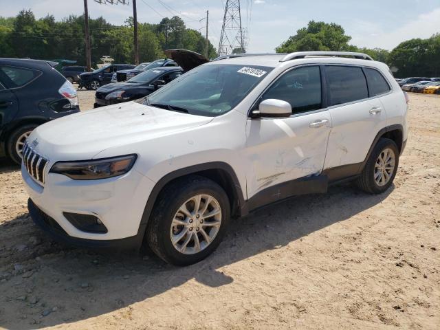 1C4PJLCB2KD470858 - 2019 JEEP CHEROKEE LATITUDE WHITE photo 1