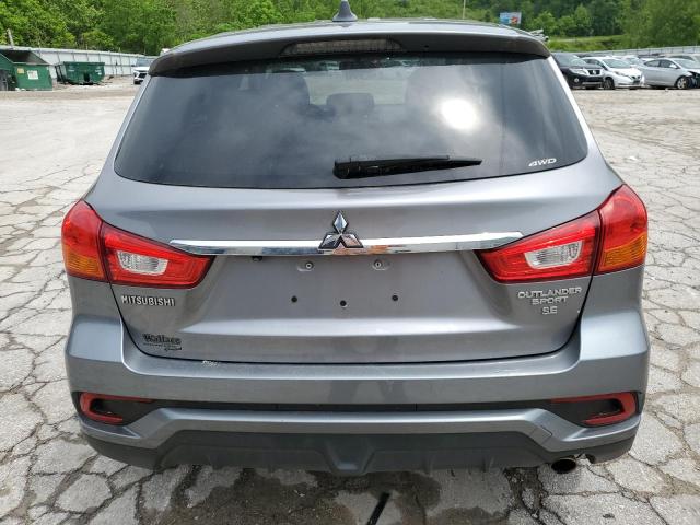 JA4AR3AU6KU007649 - 2019 MITSUBISHI OUTLANDER ES GRAY photo 6