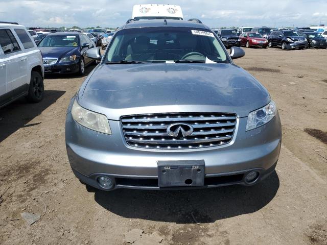 JNRAS08W85X219388 - 2005 INFINITI FX35 SILVER photo 5