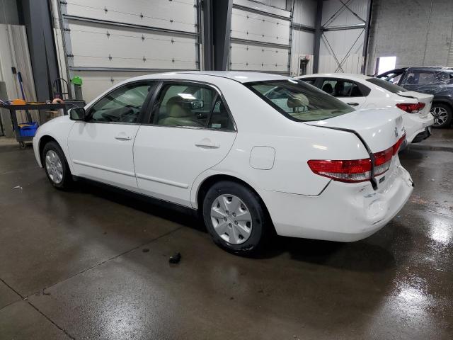 1HGCM56334A037903 - 2004 HONDA ACCORD LX WHITE photo 2