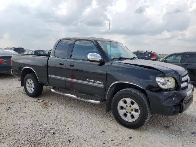5TBRU34176S483372 - 2006 TOYOTA TUNDRA ACCESS CAB SR5 BLACK photo 4