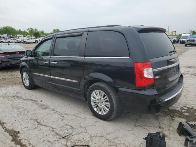 2C4RC1CG7CR288347 - 2012 CHRYSLER TOWN & COU TOURING L BLACK photo 2