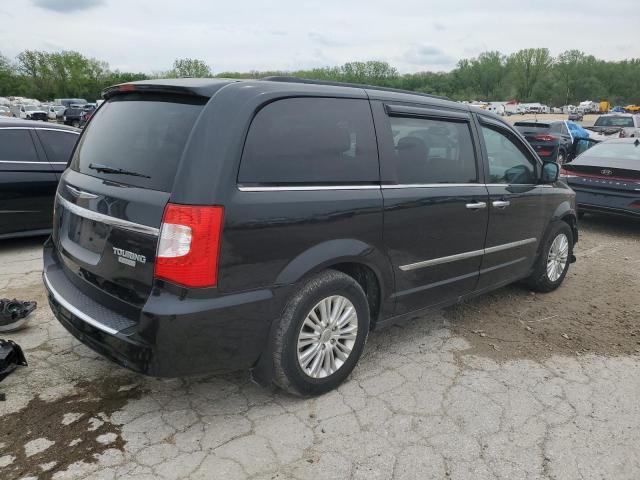 2C4RC1CG7CR288347 - 2012 CHRYSLER TOWN & COU TOURING L BLACK photo 3