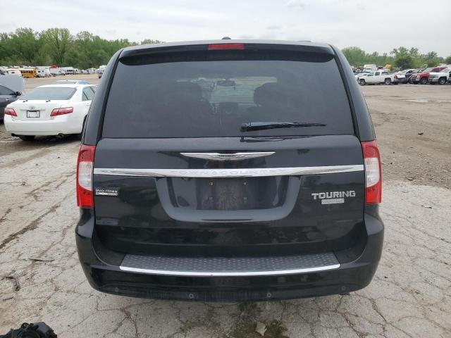 2C4RC1CG7CR288347 - 2012 CHRYSLER TOWN & COU TOURING L BLACK photo 6